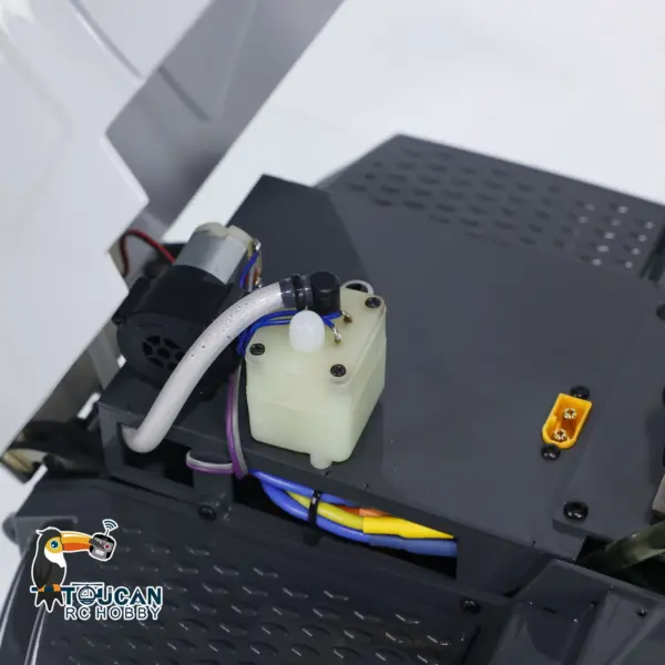 XDRC 580 1/14 Metal RC Hydraulic Loader Ready To Run Engineering Vehicles DIY Model Smoke Unit Lights ESC Servo Motor