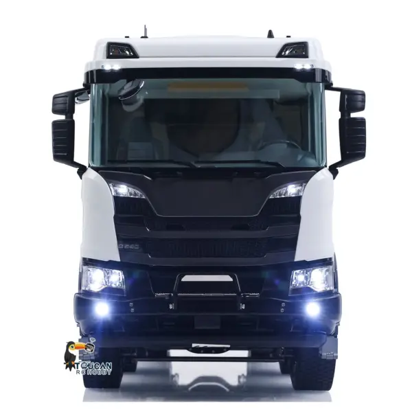 Double E 1/14 8X8 Remote Control Hydraulic Dump Truck 2Speed RC Model Tipper Metal Chassis Differential Lock FLYSKY ST8 Radio