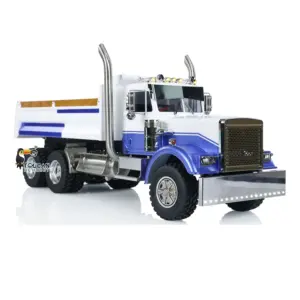1/14 Scale RC Dump Truck 56344 Tipper 6x6 Assembled and Painted 2-Speed Light Sound System Differential for
