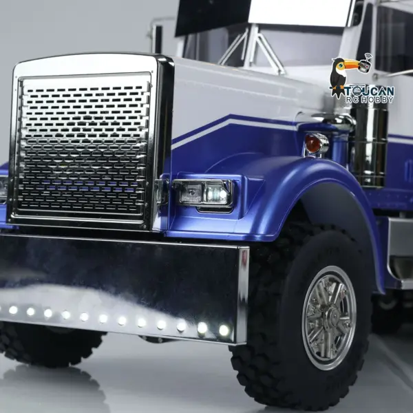 1/14 Scale RC Dump Truck 56344 Tipper 6x6 Assembled and Painted 2-Speed Light Sound System Differential for
