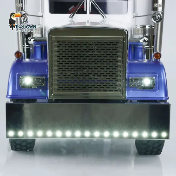 1/14 Scale RC Dump Truck 56344 Tipper 6x6 Assembled and Painted 2-Speed Light Sound System Differential for