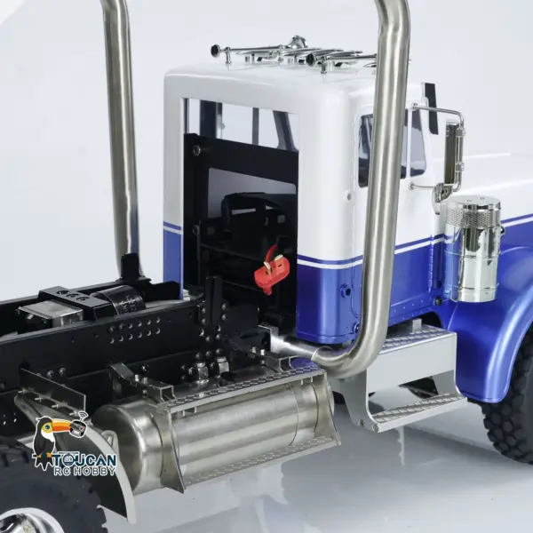 1/14 Scale RC Dump Truck 56344 Tipper 6x6 Assembled and Painted 2-Speed Light Sound System Differential for