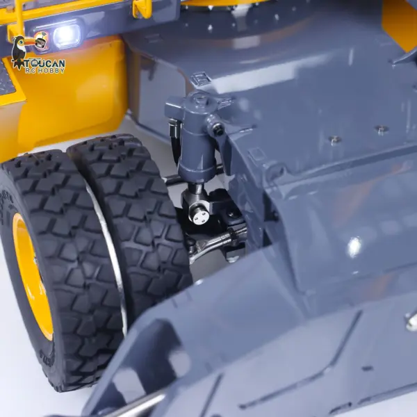 1/14 LESU RC Metal Hydraulic Aoue ET30H Wheeled Excavator Model Pump Cabin Sticker Display Grapple Ripper Bucket Scraper Compactor