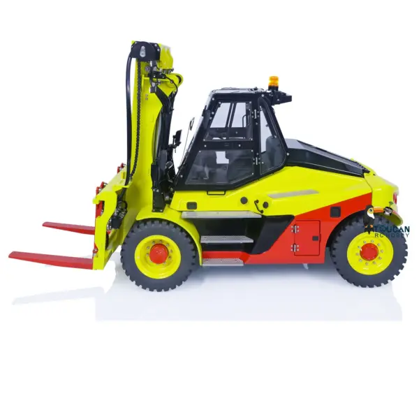 1:14 LESU Pianted Metal RC fork Lift Remote Control Truck Hydraulic Models LD160S Sound Light System ESC Servo