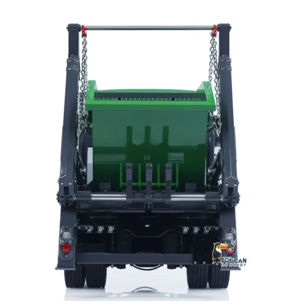 LESU 4X4 1/14 RC Hydraulic Swing Arm Garbage Truck Skip Loader TGS Paintied Car Unassembled KIT Simulation Vehicle Model DIY