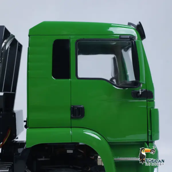 LESU 4X4 1/14 RC Hydraulic Swing Arm Garbage Truck Skip Loader TGS Paintied Car Unassembled KIT Simulation Vehicle Model DIY