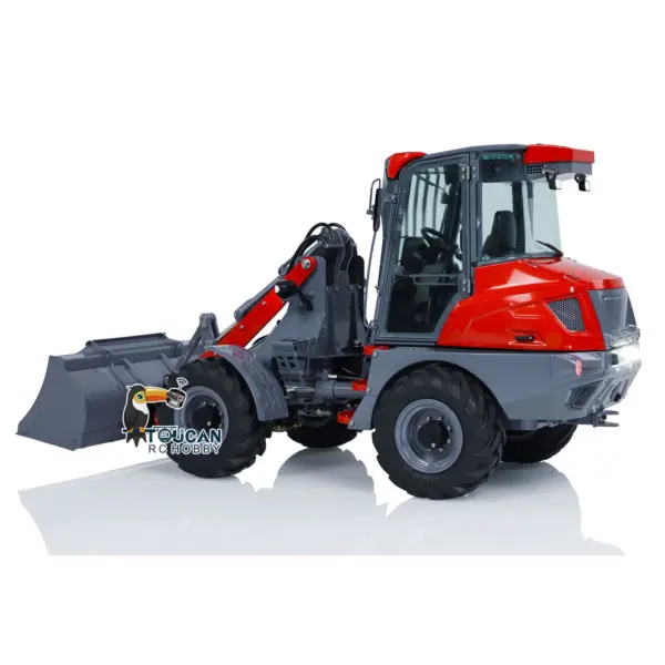 Customized LESU 1/14 AOUE-MCL8 Hydraulic RC Loader Remote Control Construction Vehicles Painted Assembled ESC Servo Motor