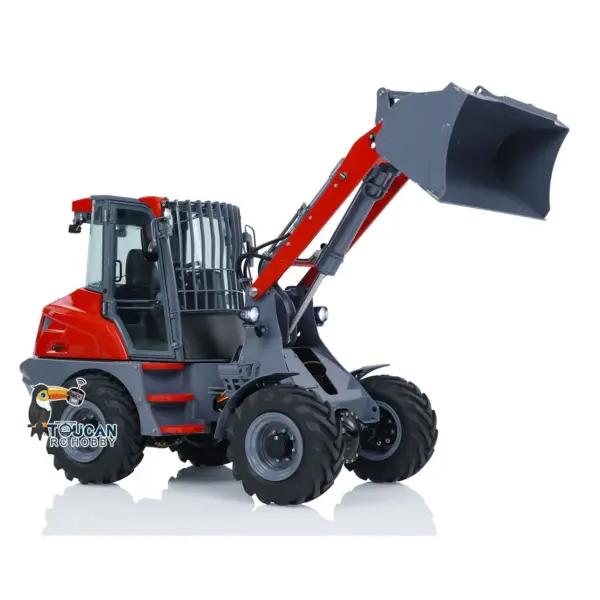 Customized LESU 1/14 AOUE-MCL8 Hydraulic RC Loader Remote Control Construction Vehicles Painted Assembled ESC Servo Motor