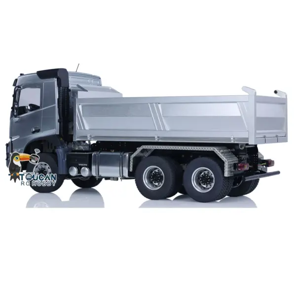 Double E 1/14 Hydraulic RC Dump Truck 6x6 FMX Remote Control Dumper Cars Hobby Model DIY RTR