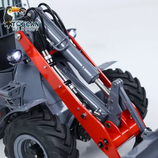 Customized LESU 1/14 AOUE-MCL8 Hydraulic RC Loader Remote Control Construction Vehicles Painted Assembled ESC Servo Motor