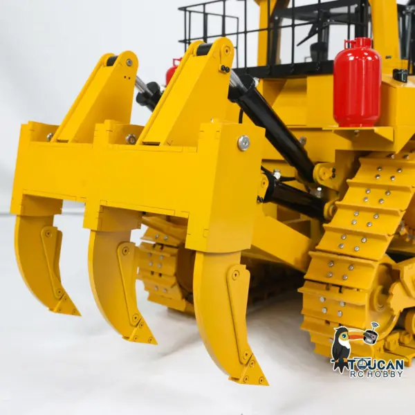 1/10 D11T 3-plow Giant Hydraulic RC Bulldozer Radio Control Dozers Heavy Duty Simulation Vehicle Painted Model DIY PNP