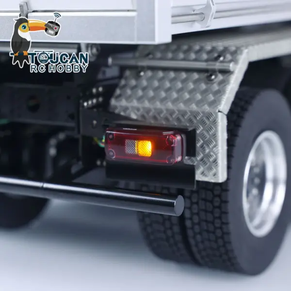 Double E 1/14 Hydraulic RC Dump Truck 6x6 FMX Remote Control Dumper Cars Hobby Model DIY RTR
