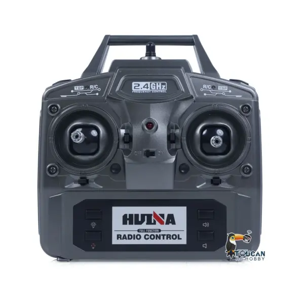 HUINA 1/14 Remote Control Dump Truck 12CH RC Tipper Finished Model Toy Gift RTR Light Sound Effects Radio USB Charging Cable