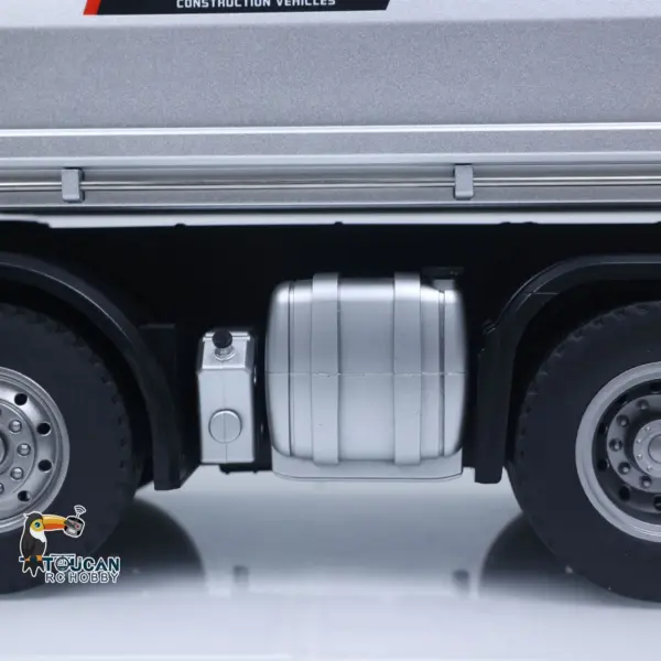 HUINA 1/14 Remote Control Dump Truck 12CH RC Tipper Finished Model Toy Gift RTR Light Sound Effects Radio USB Charging Cable