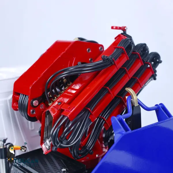 LESU 1/14 8x8 RC Dumper Hydraulic Tipper Truck Finished Crane Car Remote Control Vehicles Pump Valve