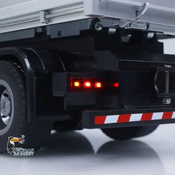 HUINA 1/14 Remote Control Dump Truck 12CH RC Tipper Finished Model Toy Gift RTR Light Sound Effects Radio USB Charging Cable