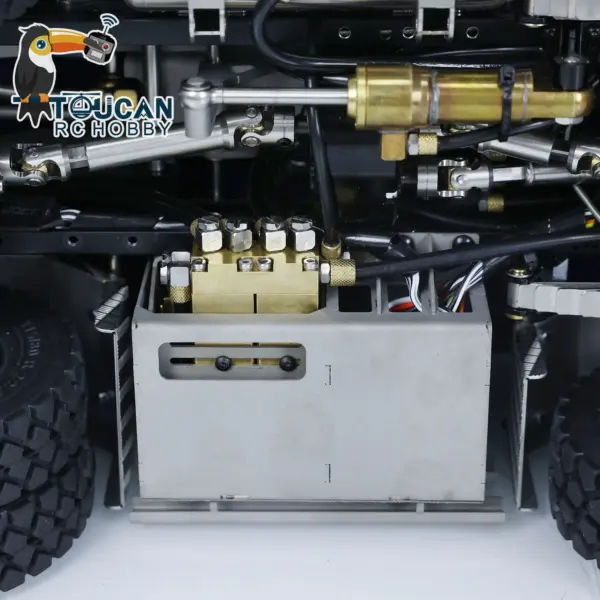 LESU 1/14 Metal RC Dump Truck 8x8 Remote Control Hydraulic Equipment Roll On/Off RTR Full-dump Cars Model K3363 Servo ESC