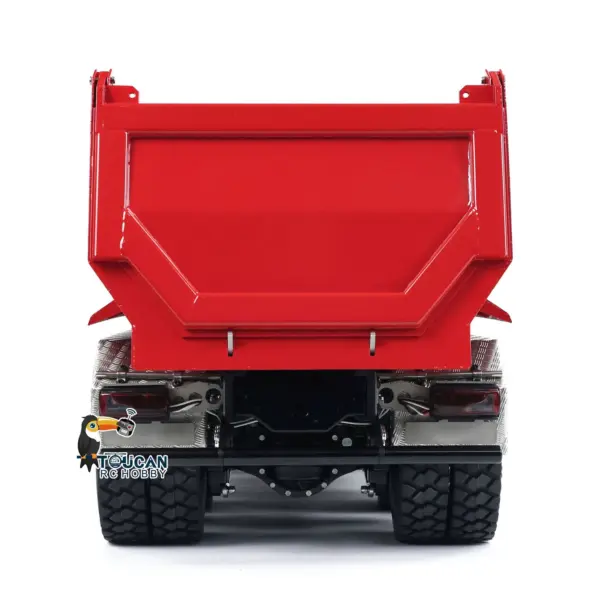 Customized LESU 1/14 8x8 Hydraulic RC Dumper Truck RTR Remote Controlled Tipper Simulation Model DIY Car Model Motor Servo ESC