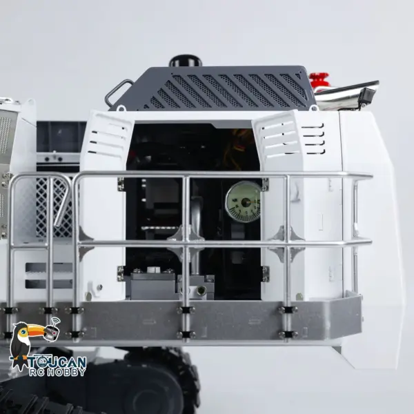 1/14 LESU AOUE 9150 RC Hydraulic Double Pump Excavator Light System Heavy Shovel Painted Construction Car