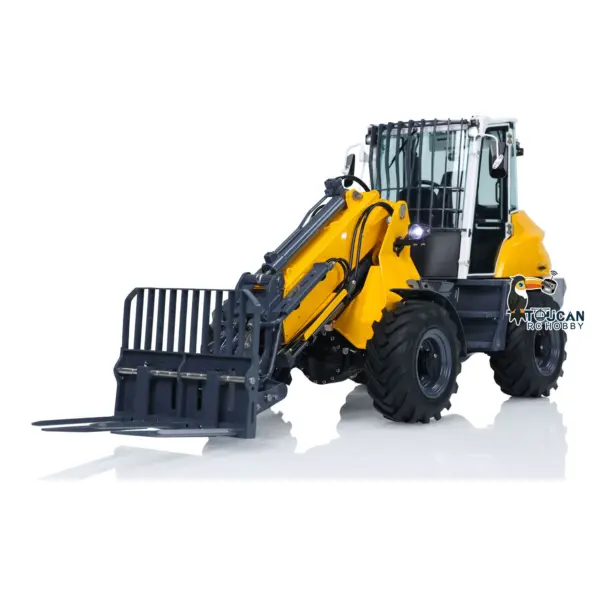 LESU RTR 1/14 Hydraulic RC Telescopic Arm Car Metal Loader AT1050 Forklift Truck