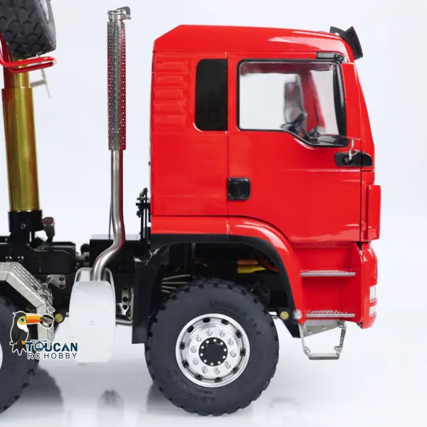 Customized LESU 1/14 8x8 Hydraulic RC Dumper Truck RTR Remote Controlled Tipper Simulation Model DIY Car Model Motor Servo ESC