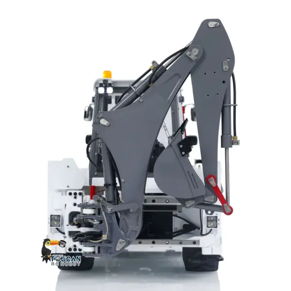 LESU 1/14 Scale RC Hydraulic Backhoe Loader AOUE BL71 Radio Controlled Construction Vehicle Loader Excavator 2 in 1 Model PL18EVLite Painted Assembled Multi functional loader
