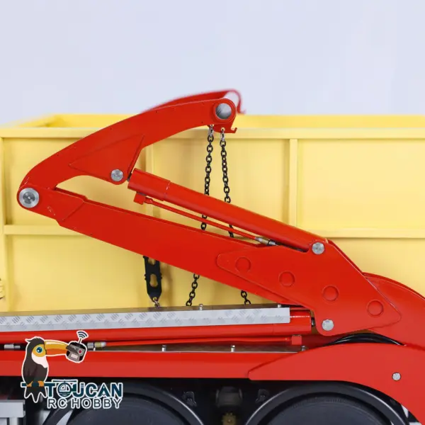 Customized Metal 1/14 VL18U K3363 RC Hydraulic Skip Radio Controlled Loader Swing Arm Loaded Dump Truck DIY Car Hobby Models