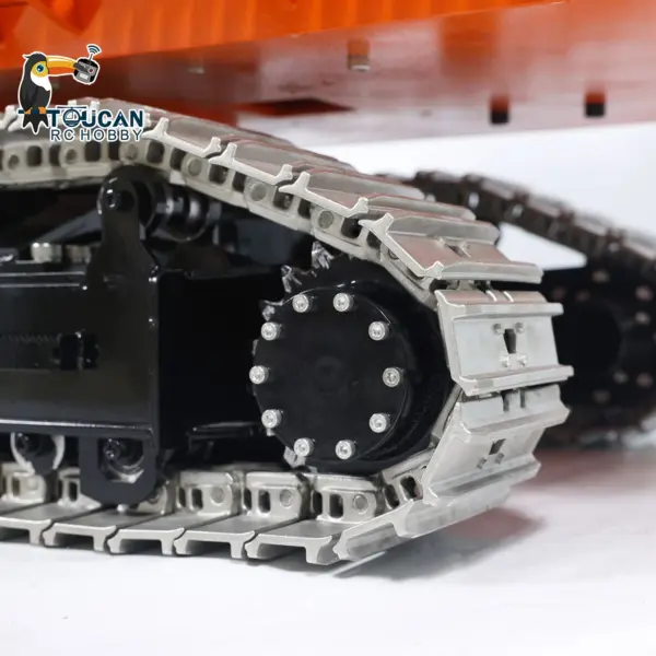 TOUCAN 1/8 385CF Metal Hydraulic RC Excavator RTR 150KG Heavy Duty Remote Control Diggers Ready to Run Upgraded Version Models