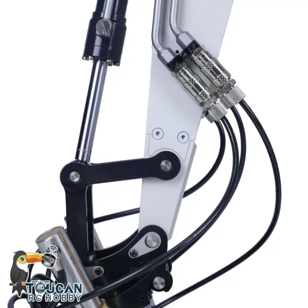 1/14 Radio Control 946-3 Metal Excavator 10 Channels Tracked Excavator Painted Body Rotary Metal Tiltable Bucket Ripper