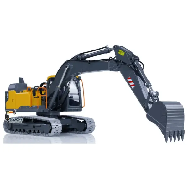 1:14 Scale RC Excavator DoubleE E010 EC 160E Alloy Metal Digger Radio Controlled Engineering Vehicle Hobby Model Toy Gift for Boys