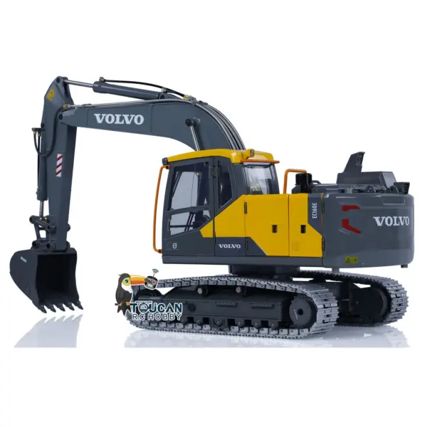 DoubleE EC160E 1/14 RC Hydraulic Excavator E111 Alloy Remote Control Diggers DIY Toy Car Hobby Model Servo Motor ESC