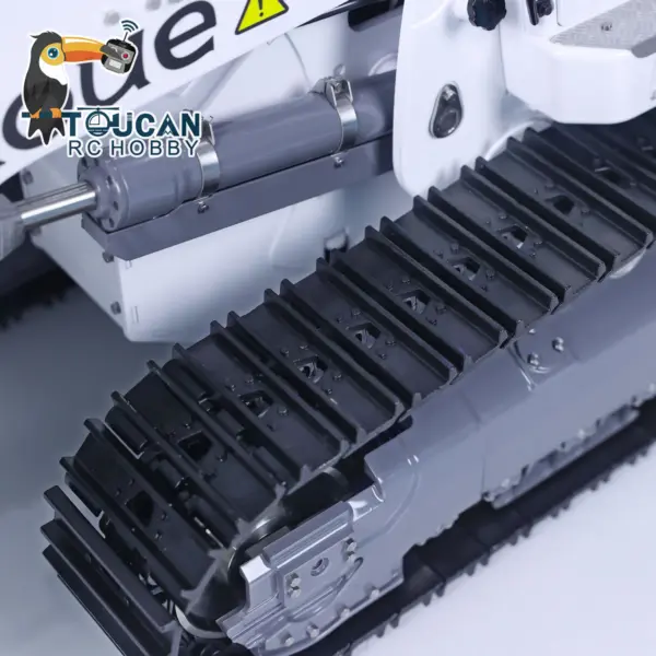 LESU 1/14 636 Hydraulic Construction Vehicles Radio Controlle Track Loader Light Sound Motor Metal Openable Closable Bucket
