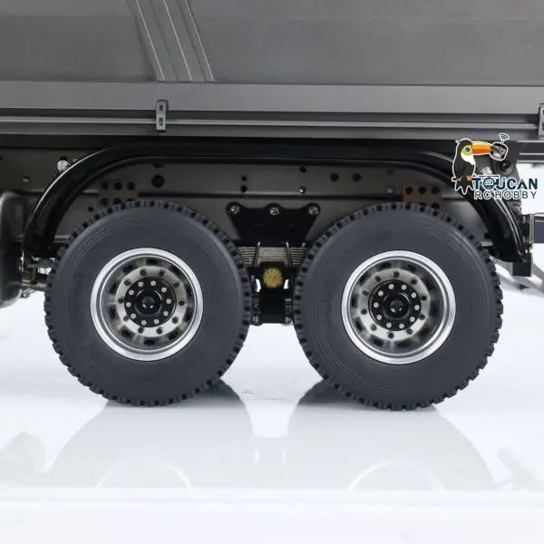 Metal 1:14 Hydraulic RC Dump Truck 3363 6x6 Remote Control Tipper Car Sound Light System Bucket Hopper Lifting Emulated Model