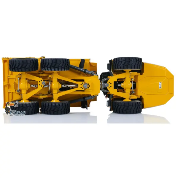 Double E A40G 1/16 Hydraulic RC Articulated Truck Metal RTR Dump Radio Controlled Car Construction Vehicle Hobby Model RTR teshulianjie