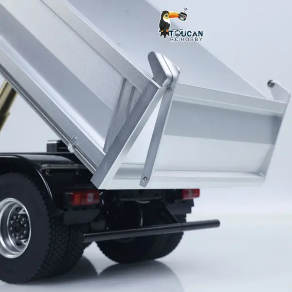 6X6 Metal Chassis RTR 1/14 Radio Controlled Hydraulic Tipper RC Dump Truck NO Lock Light Sound Radio Battery Construction Car