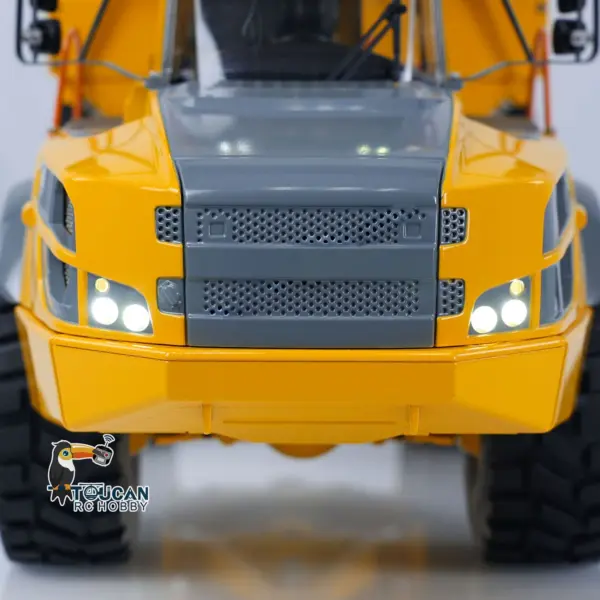 Double E A40G 1/16 Hydraulic RC Articulated Truck Metal RTR Dump Radio Controlled Car Construction Vehicle Hobby Model RTR