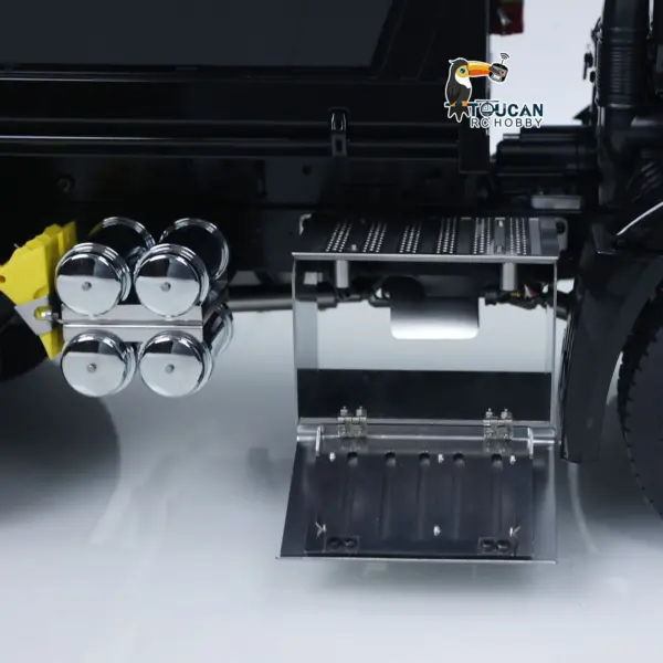 MDMODEL 3348 6x6 Metal Chassis 1/14 RC Hydraulic Dump Truck Remote Control Tipper 2Speed Gearbox Light Sound HotRC Radio