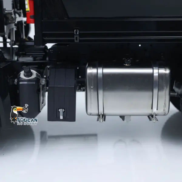MDMODEL 3348 6x6 Metal Chassis 1/14 RC Hydraulic Dump Truck Remote Control Tipper 2Speed Gearbox Light Sound HotRC Radio