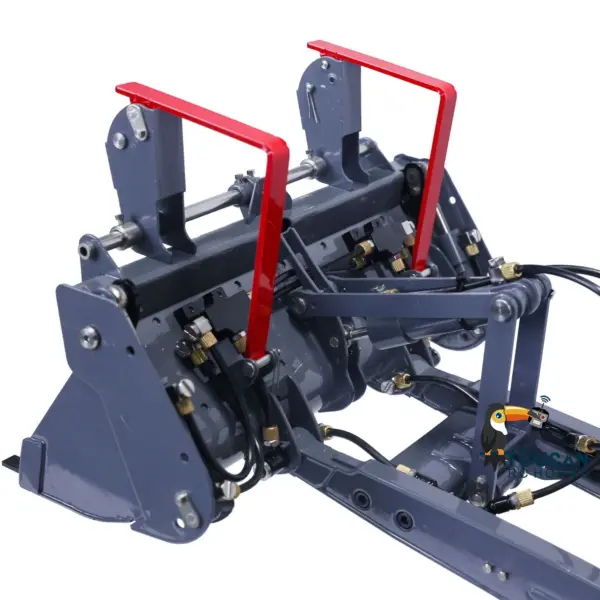 LESU BL71 Metal Hydraulic RC Backhoe Loader AOUE Excavator Light Sound 1/14 Scale Ready To Run Vehicle