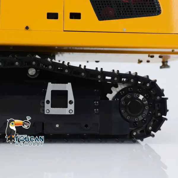 MTM 1/14 946-3 10CH RC Tracked Hydraulic Excavator 3 Arms Metal Diggers Assembled Painted Model Ripper Grab Bucket Toy ESC