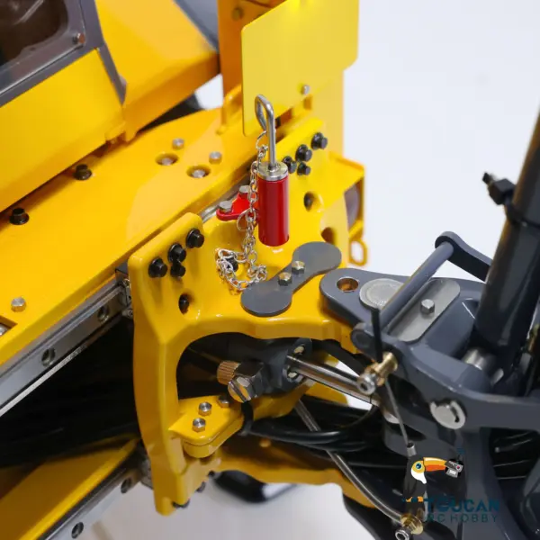 LESU BL71 Metal Hydraulic RC Backhoe Loader AOUE Excavator Light Sound 1/14 Scale Ready To Run Vehicle
