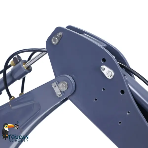 LESU BL71 Metal Hydraulic RC Backhoe Loader AOUE Excavator Light Sound 1/14 Scale Ready To Run Vehicle