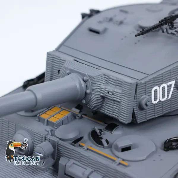 1/24 RC Battle Tank Taigen Tiger I Remote Control Infrared Combat Military Tanks Barrel Recoil LED Flash