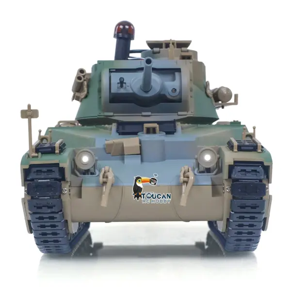 1/16 RC Tank Matilda III IV Tongde IR Turret Rotary 320 Degree Electric Remote Control Military Vehicle Metal Gearbox Road Wheel