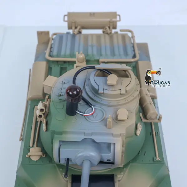 1/16 RC Tank Matilda III IV Tongde IR Turret Rotary 320 Degree Electric Remote Control Military Vehicle Metal Gearbox Road Wheel