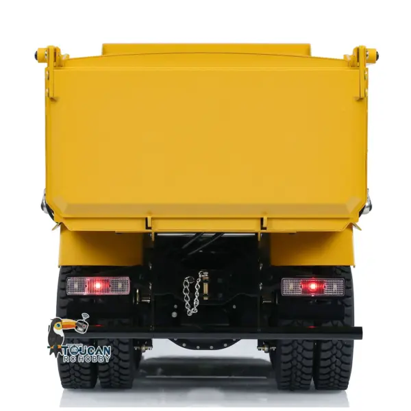 1/14 Metal 8x8 Hydraulic RC Tipper Truck Flip-over Cover Remote Control Dump Simulation Car PNP ESC Servo Motor