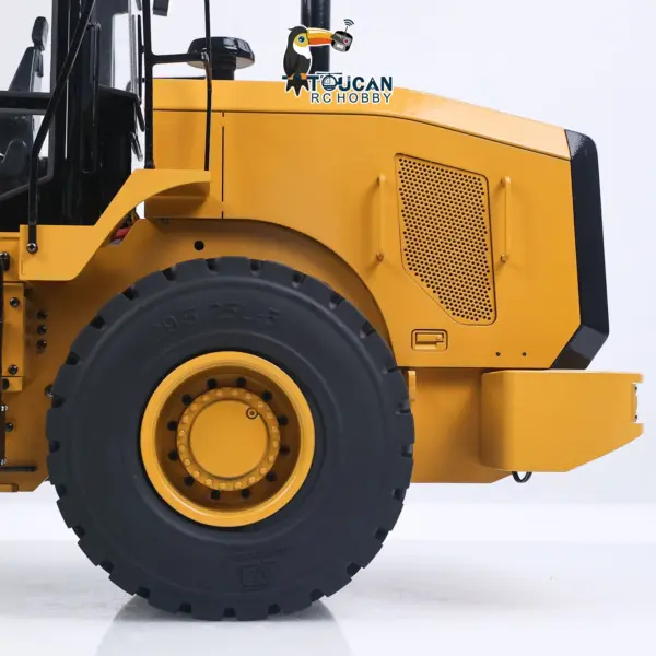 1/12 Metal Remote Control Hydraulic Loader DIM C950 2Speed Gearbox 5CH Valve RC Heavy Machine Model Hobbywing Brushed ESC