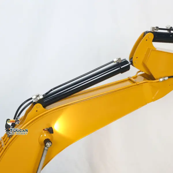 C374 Huge 1/8 RC Hydraulic Excavator 374 Metal Heavy Duty Digger RTR Radio Controlled Construction Vehicles Models Flysky Radio