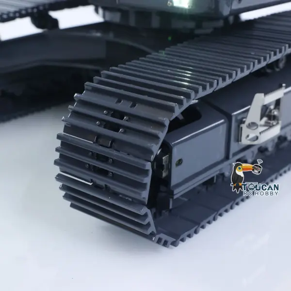 XDRC 1/14 Hydraulic RC Excavator 945 Painted Assembled Digger Upgraded 5CH Valve W/ PL18EV Radio Light Sound System