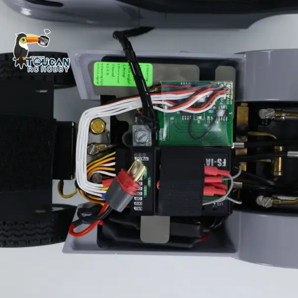 1/14 Metal LESU Assembled and Painted RC RTR Model forklift Truck Light Sound Motor Servo ESC Flysky FS Transmitter Receiver